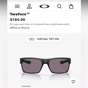 Oakley twoface XL sunglasses